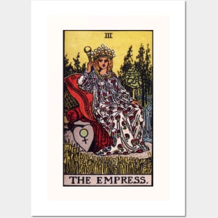 The Empress Tarot Card Posters and Art